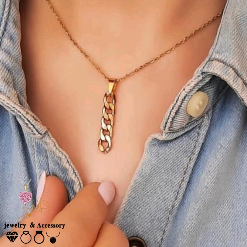 فروش عمده گردنبند کارتیر طلایی نقره ای