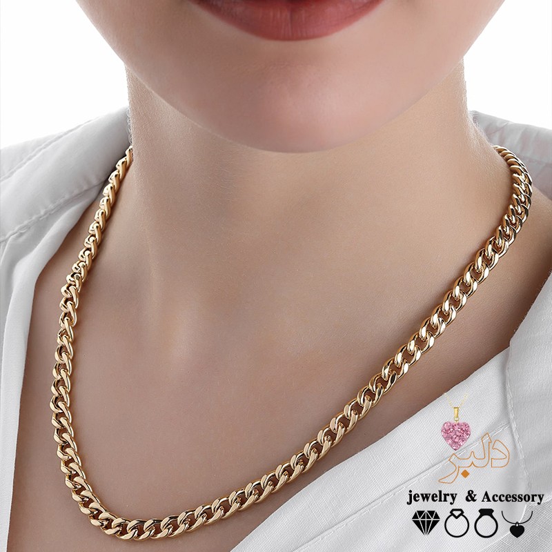فروش عمده | گردنبند کارتیه (کارتیر) استیل (سایزبندی از سایز 0.5 تا 2.5 میل)