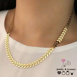 فروش عمده گردنبند مدل گندمی زنانه