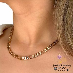 فروش عمده گردنبند زنانه استیل فیگارو