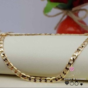 فروش عمده گردنبند کارتیه استیل 2 میل طلایی و نقره ای در عکسی شیک