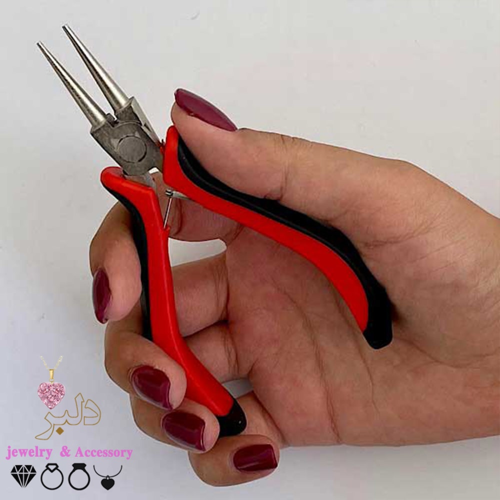 انبر دم‌گرد ۱۴.۵ سانتی با کیفیت عالی برای حلقه‌سازی