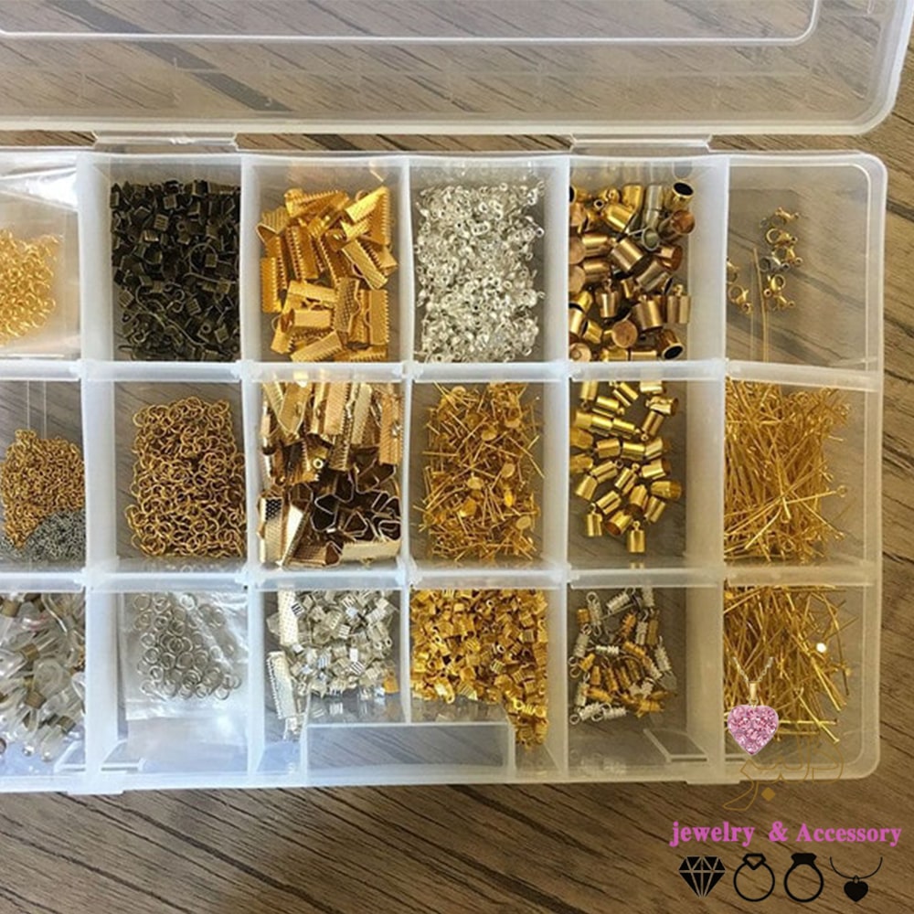 باکس نظم دهنده 18 خانه بزرگ پلاستیکی خرجکار (عمده)