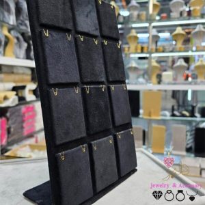 استند گوشواره ۱۲ تایی مخملی ایستاده (عمده)